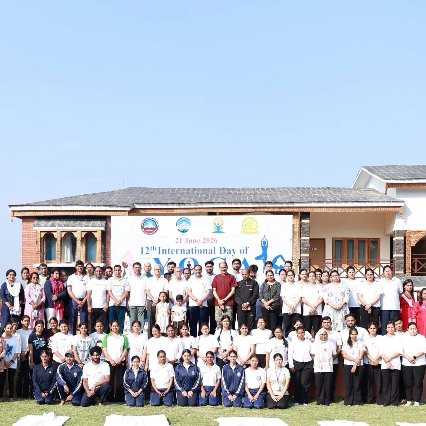 Celebrating International Yoga Day 2026 at Lekhak Gaon